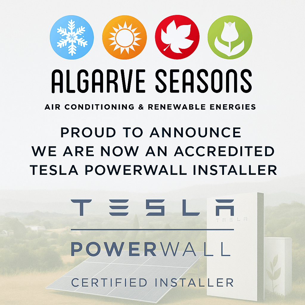 Algarve Seasons: Accredited Tesla Powerwall Installer in the Algarve